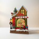 Casa de Santa Claus con Nieve